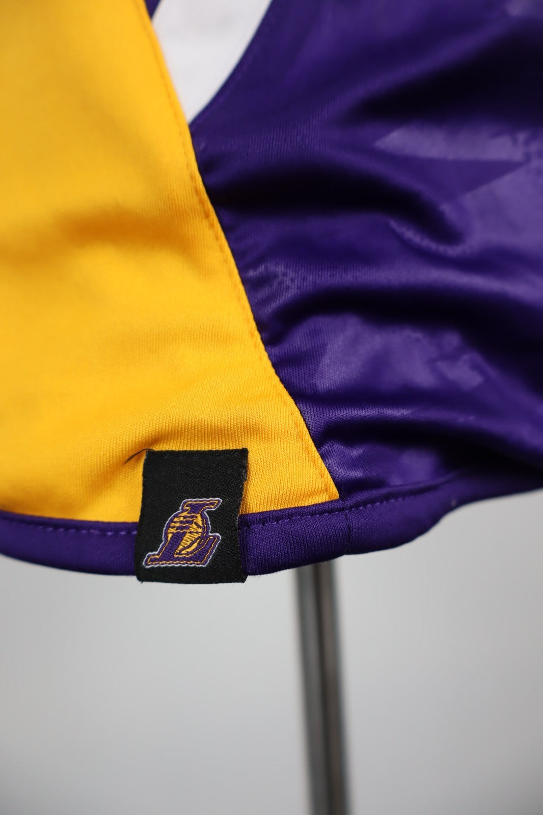 ADIDAS LAKERS NBA CANOTTA MAGLIA SMANICATA BASKET T-SHIRT UOMO TG S SPORT LOGO