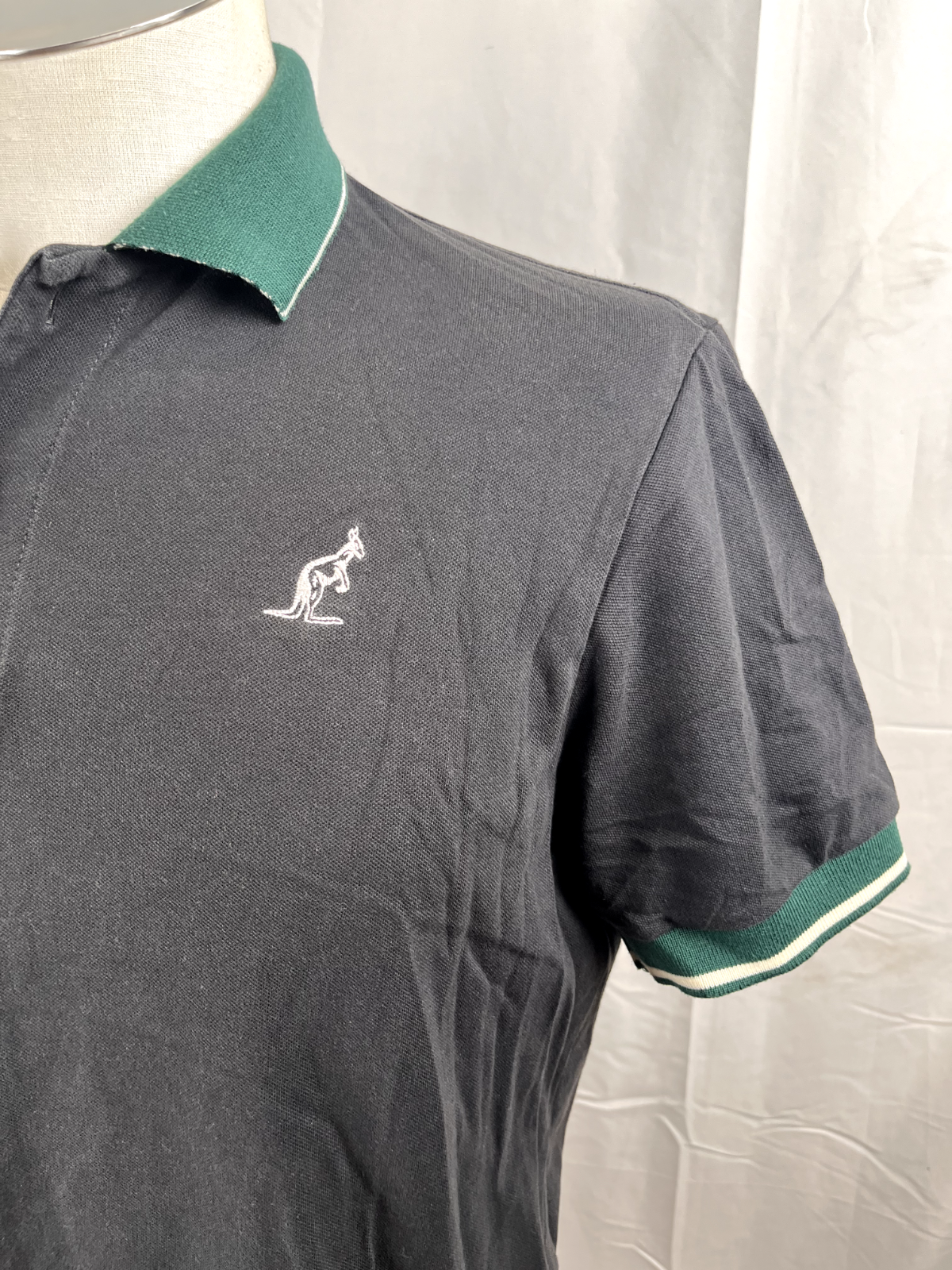 AUSTRALIAN MAGLIA POLO UOMO TG XL MAN T-SHIRT CASUAL VINTAGE COTONE COTTON
