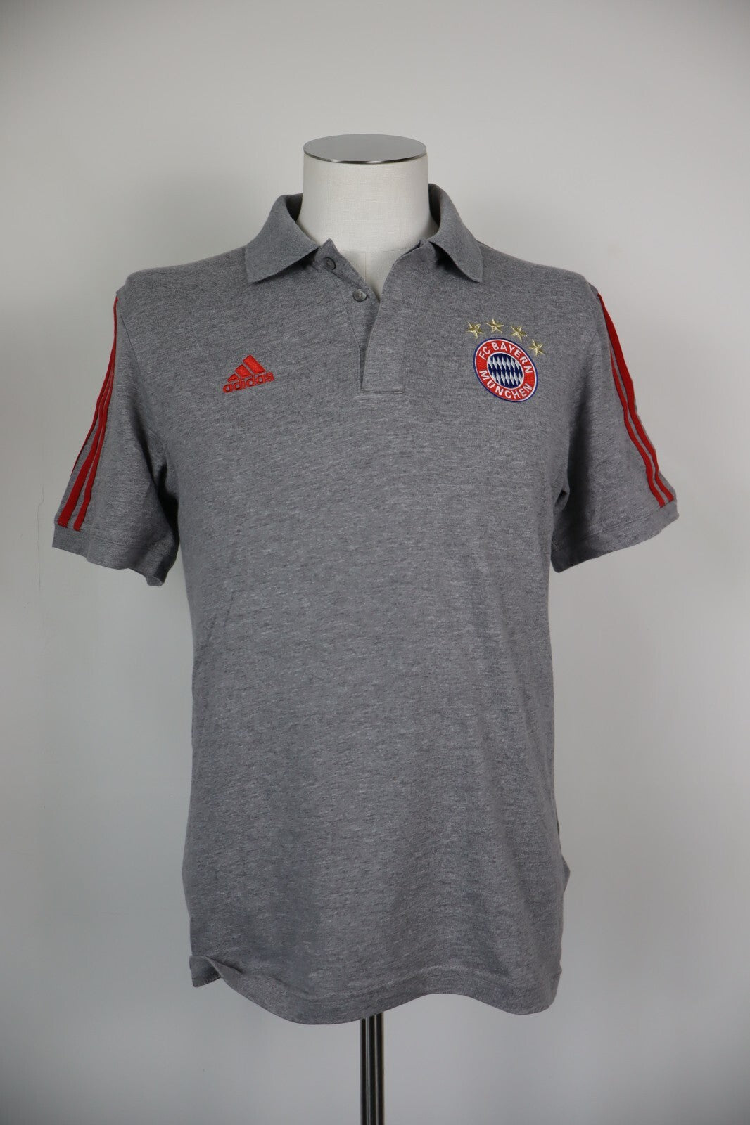 ADIDAS BAYER MONACO POLO MAGLIA CALCIO UOMO Tg M SOCCER TRIKOT MAN JERSEY SPORT