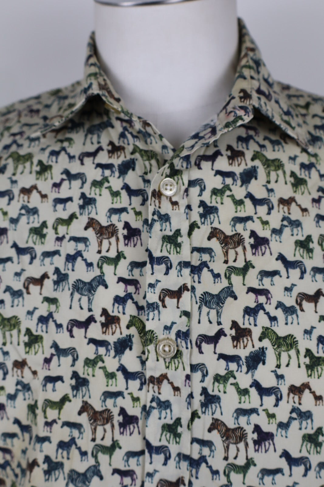 HENRY COTTON'S CAMICIA UOMO TG. 41 MAN CASUAL VINTAGE SHIRT COTONE COTTON