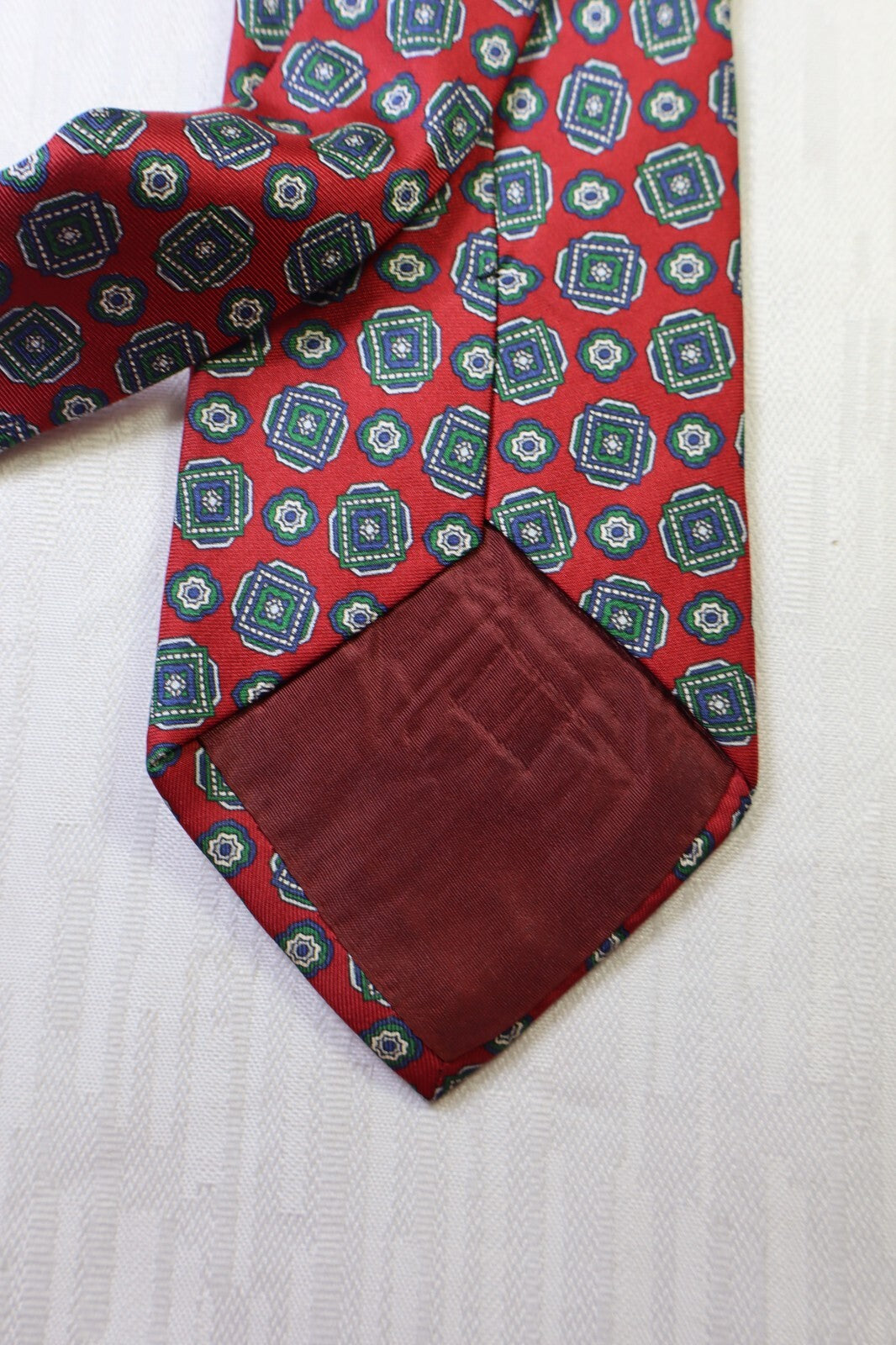 ROXY 100% SILK TIE SETA CRAVATTA NECKTIE MADE IN ITALY VINTAGE