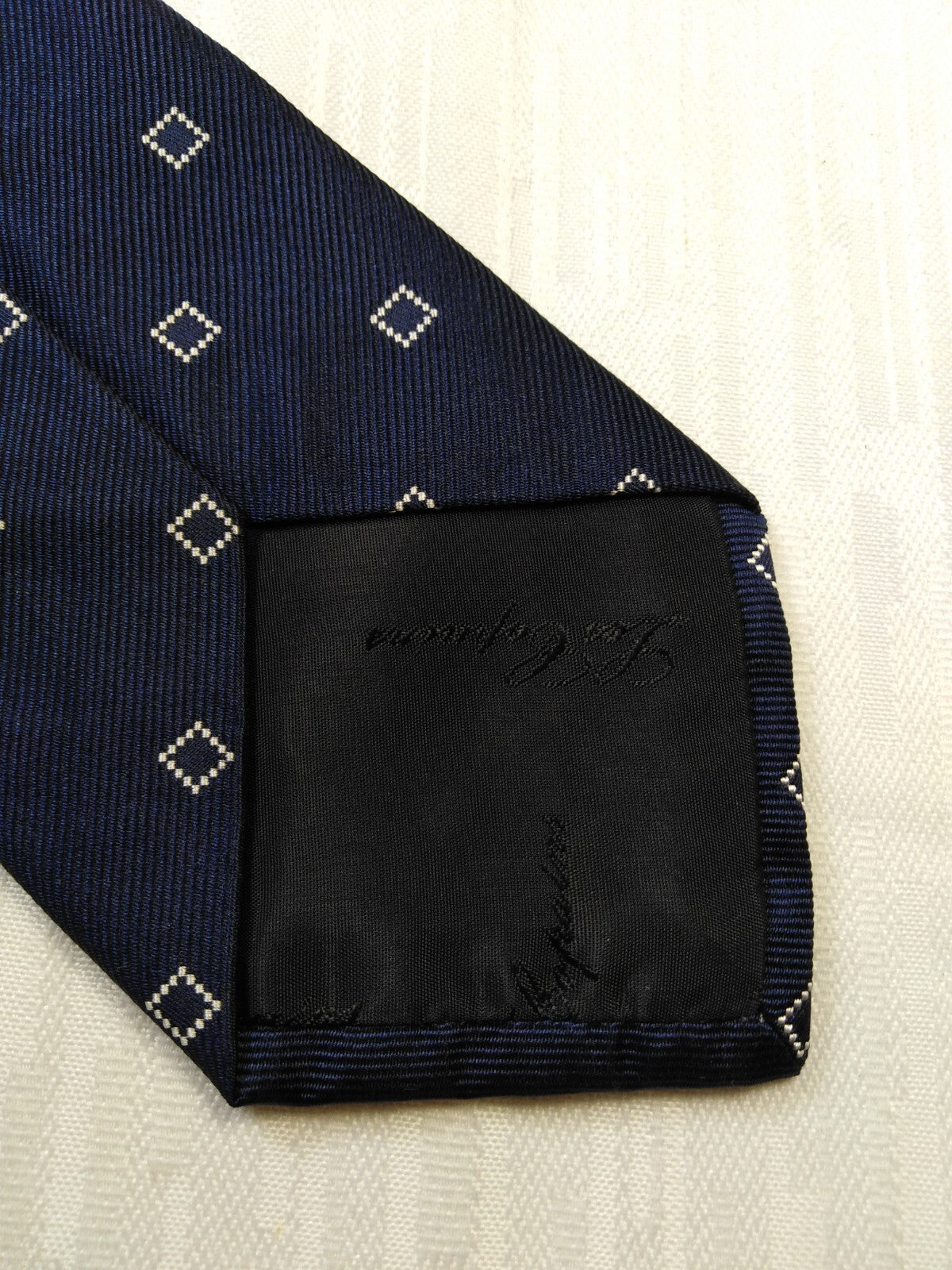 LES COPAINS 100% SILK TIE SETA CRAVATTA NECKTIE MADE IN ITALY CLASSIC