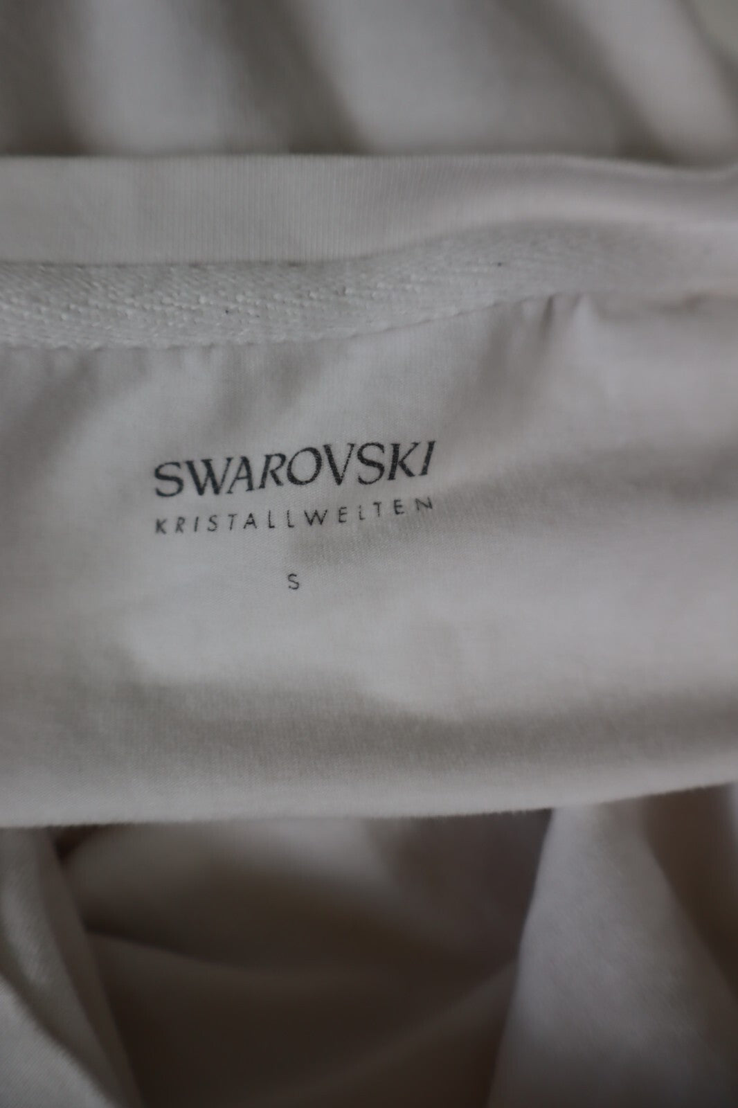 SWAROVSKI KRISTALLWELTEN MAGLIA DONNA TG. S WOMAN CASUAL VINTAGE T-SHIRT TOP