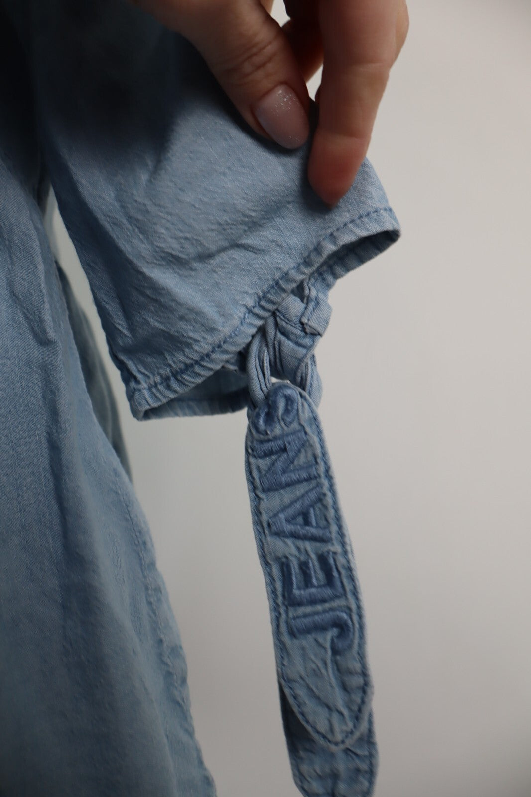 TOMMY HILFIGER JEANS CAMICIA  DONNA TG. S WOMAN SHIRT CASUAL VINTAGE COTONE