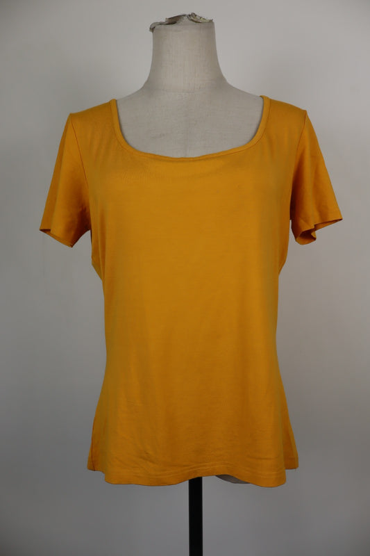 LUISA SPAGNOLI MAGLIA DONNA TG. L WOMAN T-SHIRT CASUAL VINTAGE VISCOSA