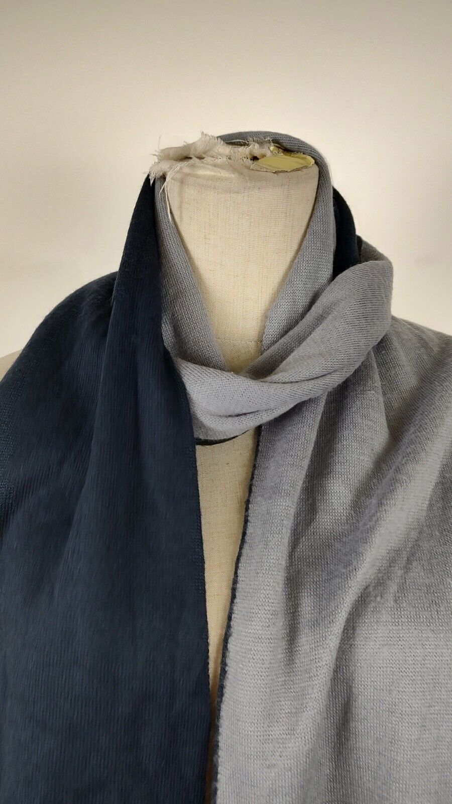 CALVIN KLEIN JEANS SCIARPA UOMO DONNA WOMAN MAN VINTAGE CASUAL SCARF DOUBLE-FACE