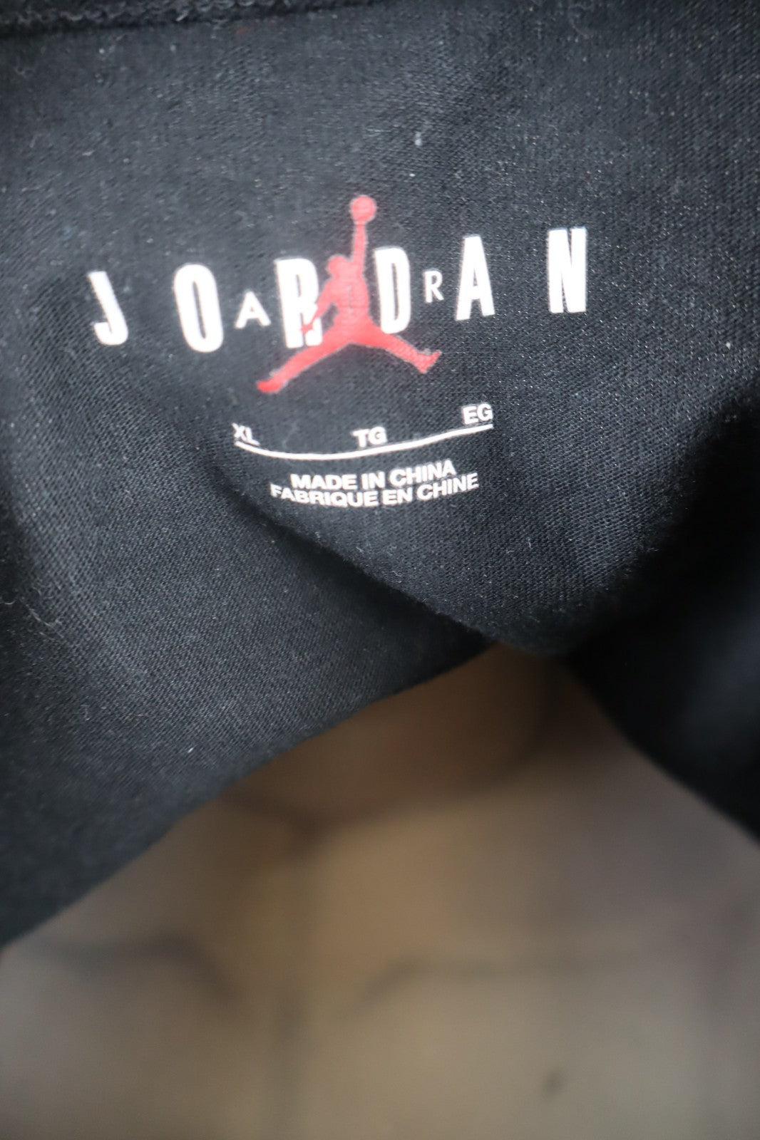 AIR JORDAN MAGLIA UOMO TG XL MAN T-SHIRT CASUAL VINTAGE COTONE COTTON