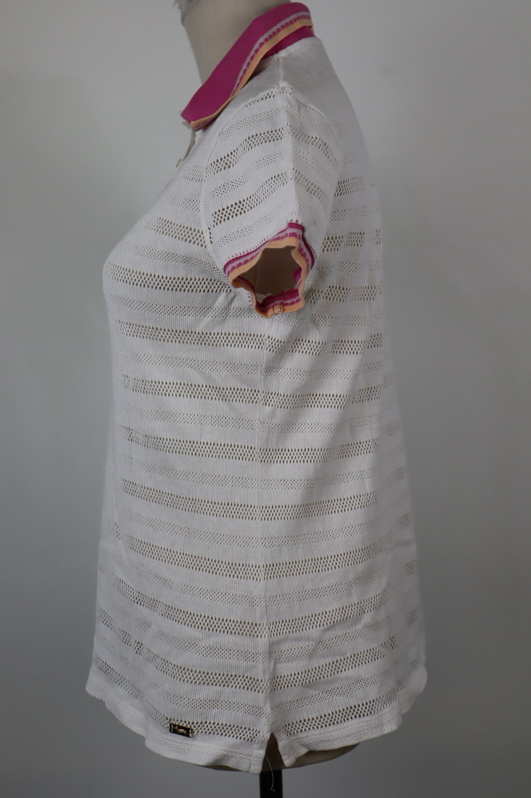 HARMONT & BLAINE POLO MAGLIA DONNA COTONE TG. S WOMAN SHIRT CASUAL VINTAGE
