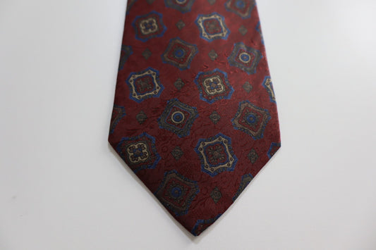 PIERRE CARDIN 100% SILK TIE SETA CRAVATTA NECKTIE MADE IN ITALY CLASSIC