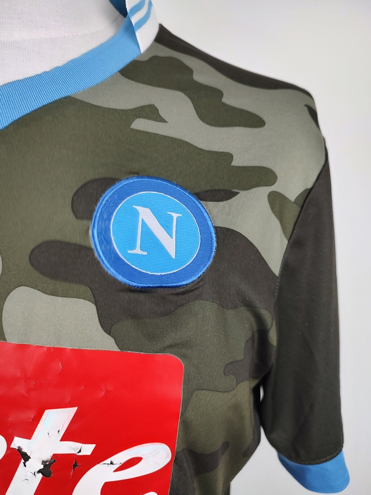 MACRON NAPOLI HIGUAIN N 9 MAGLIA CALCIO UOMO XL SOCCER TRIKOT MAN JERSEY 2013/14
