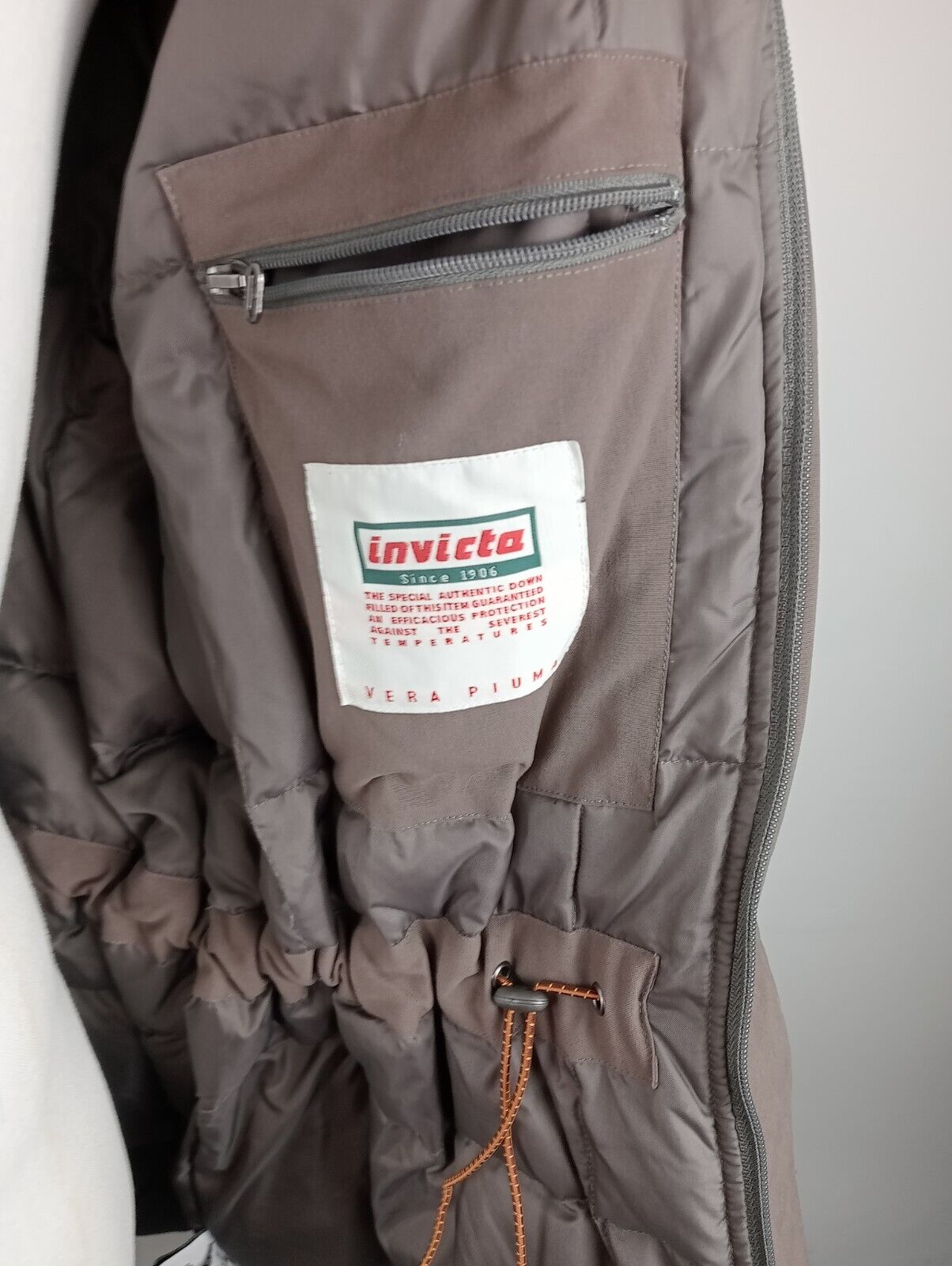 INVICTA PARKA GIUBBINO PIUMINO UOMO Tg L MAN CASUAL VINTAGE JACKET