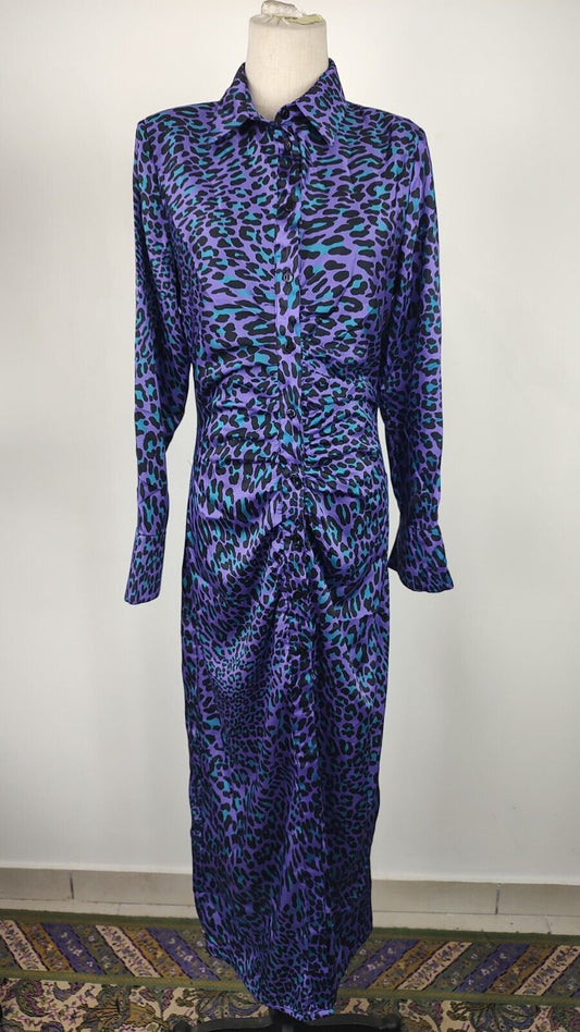 GAELLE VESTITO CAMICIA DONNA TG. 42 WOMAN CASUAL VINTAGE DRESS