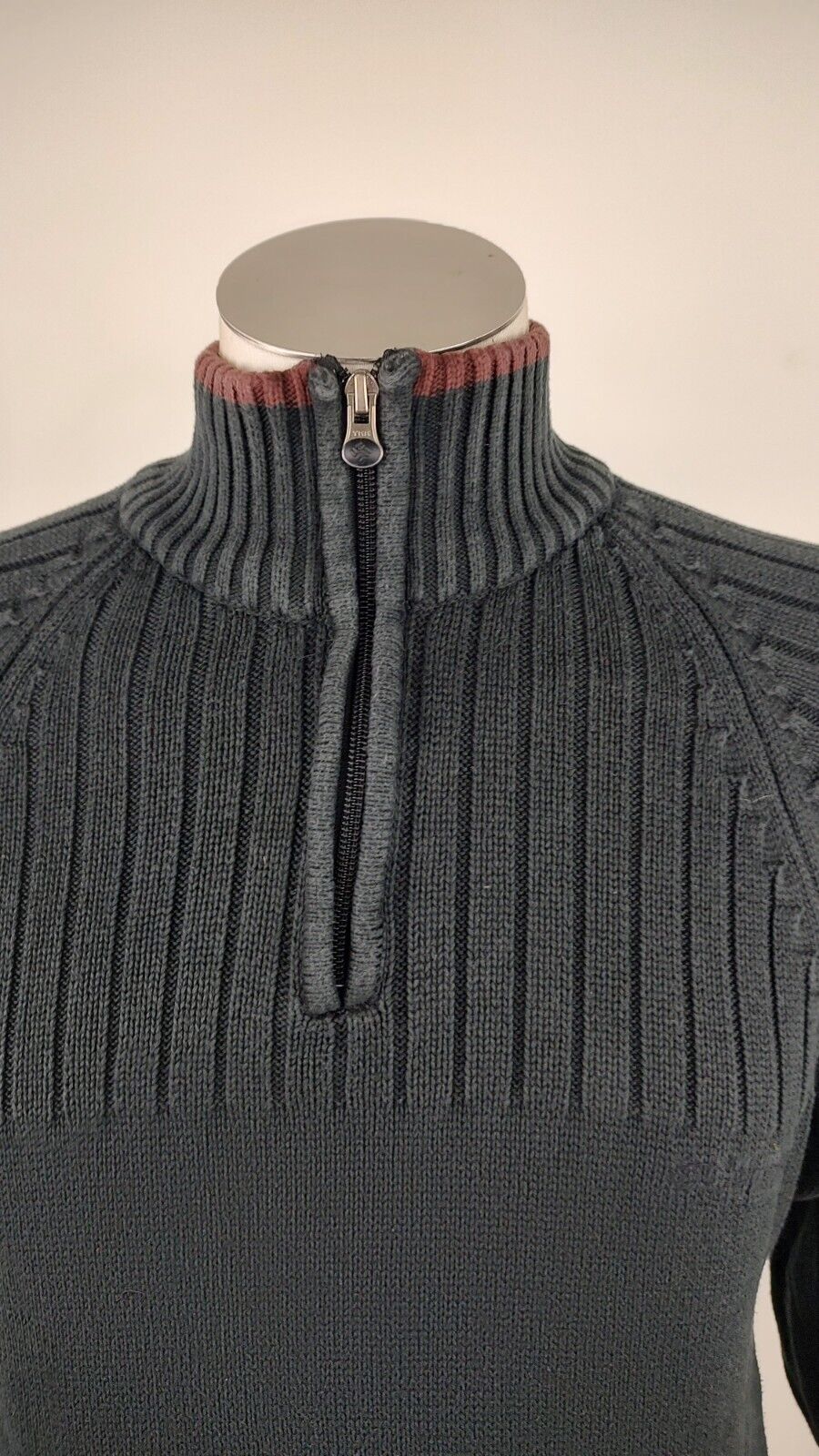 COLUMBIA MAGLIONE COTONE VINTAGE UOMO M MAN SWEATER CASUAL VINTAGE