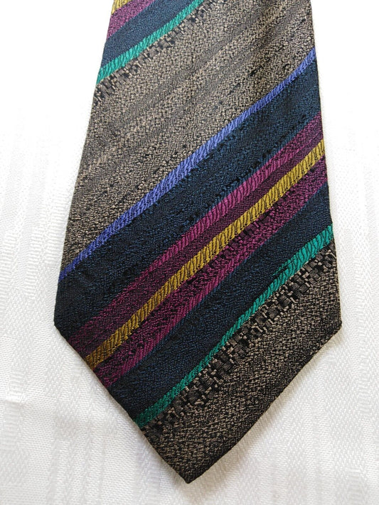 ENRICO COVERI 100% SILK TIE SETA CRAVATTA NECKTIE MADE IN ITALY CLASSIC