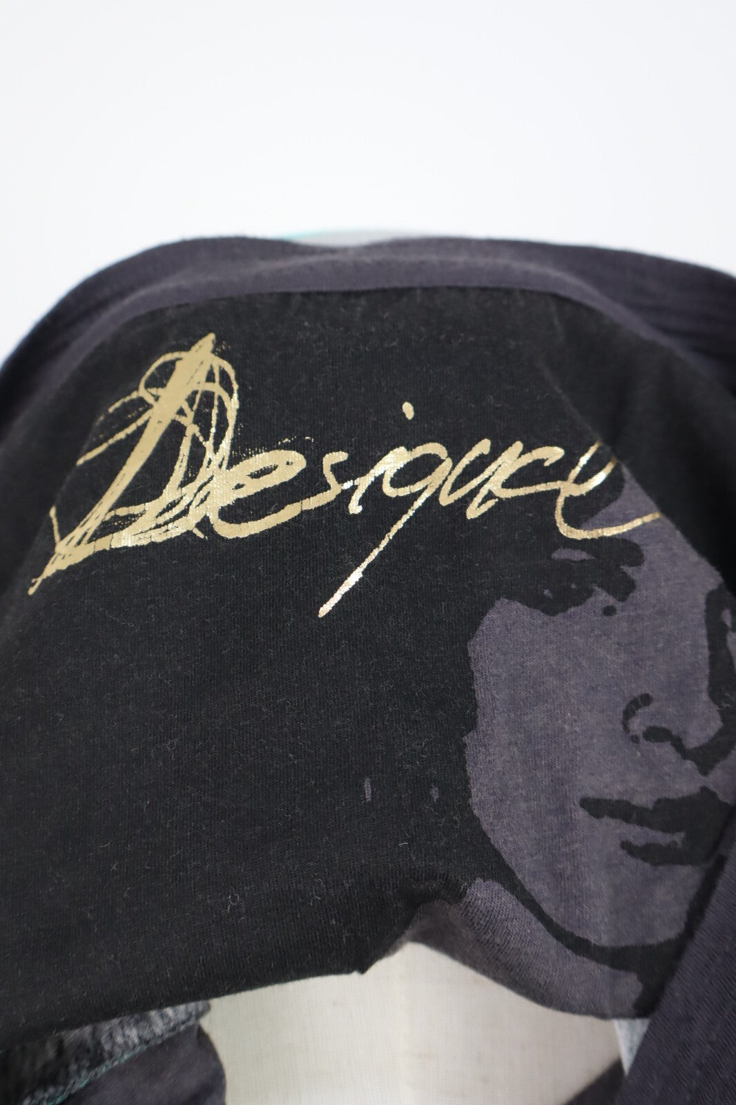 DESIGUAL MAGLIA DONNA TG. L WOMAN T-SHIRT CASUAL VINTAGE COTONE