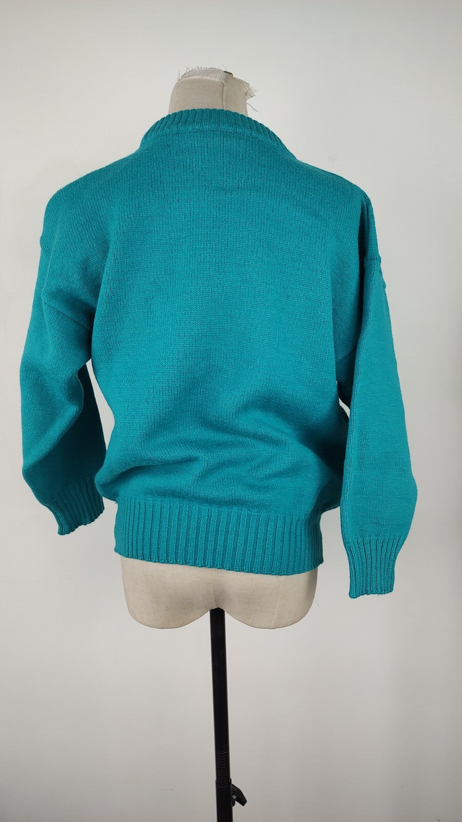 ADIDAS MAGLIONE COTONE DONNA Tg 48 WOMAN CASUAL SWEATER VINTAGE