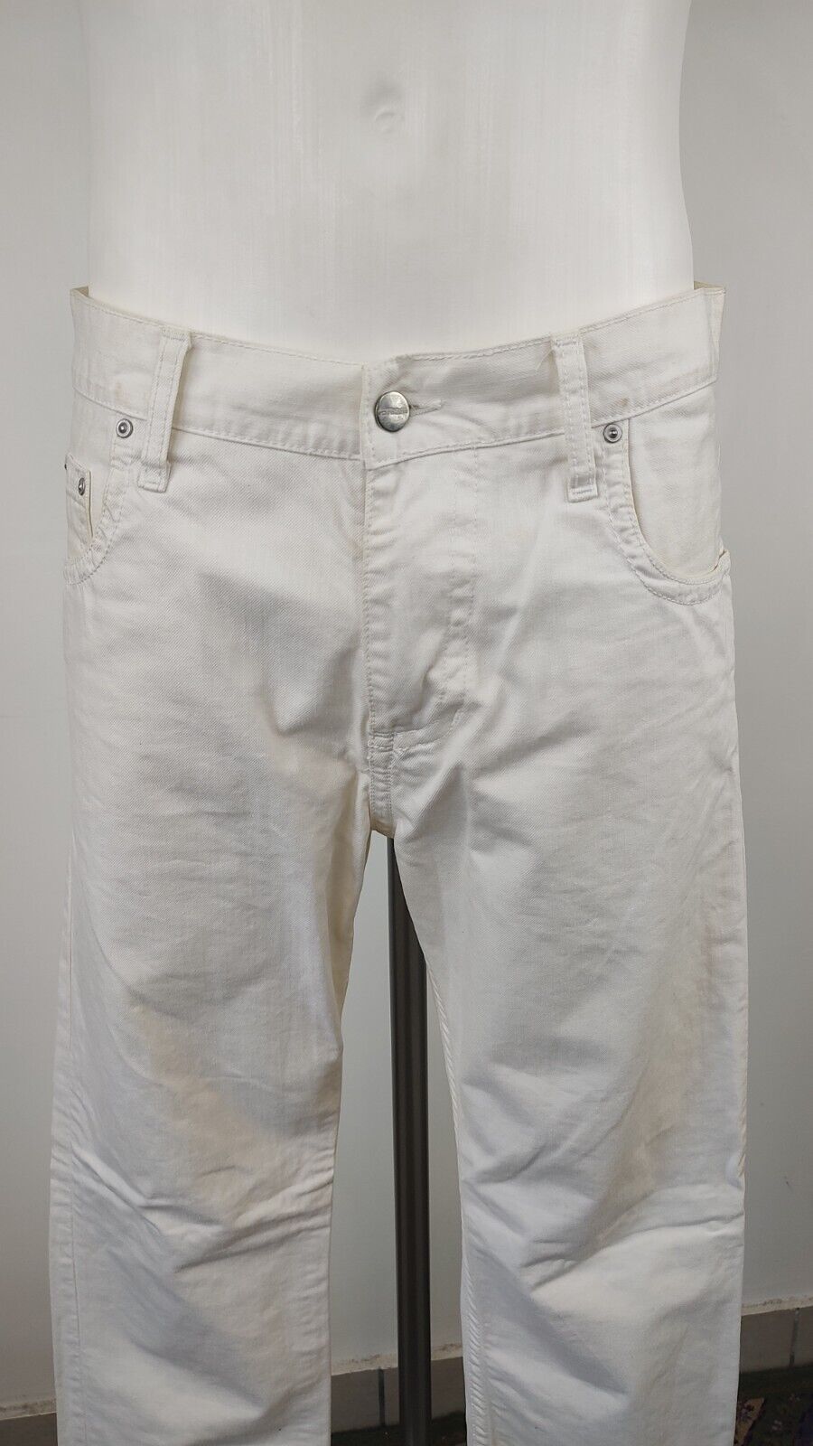 CARHARTT JEANS PANTALONE UOMO CASUAL W30 MAN VINTAGE PANTS DENIM