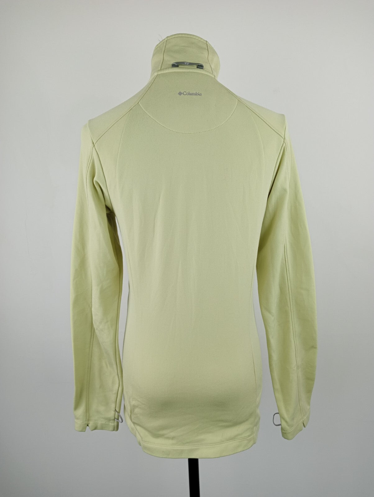 COLUMBIA FELPA CON ZIP JACKET DONNA Tg XS WOMEN CASUAL VINTAGE SPORT SWEATSHIRT