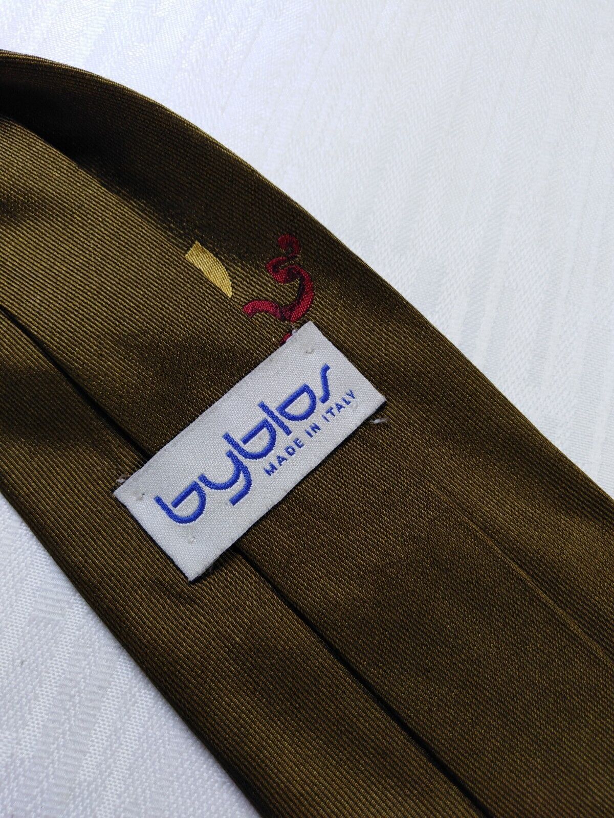 BYBLOS 100% SETA SILK TIE CRAVATTA NECKTIE ITALY VINTAGE CLASSIC