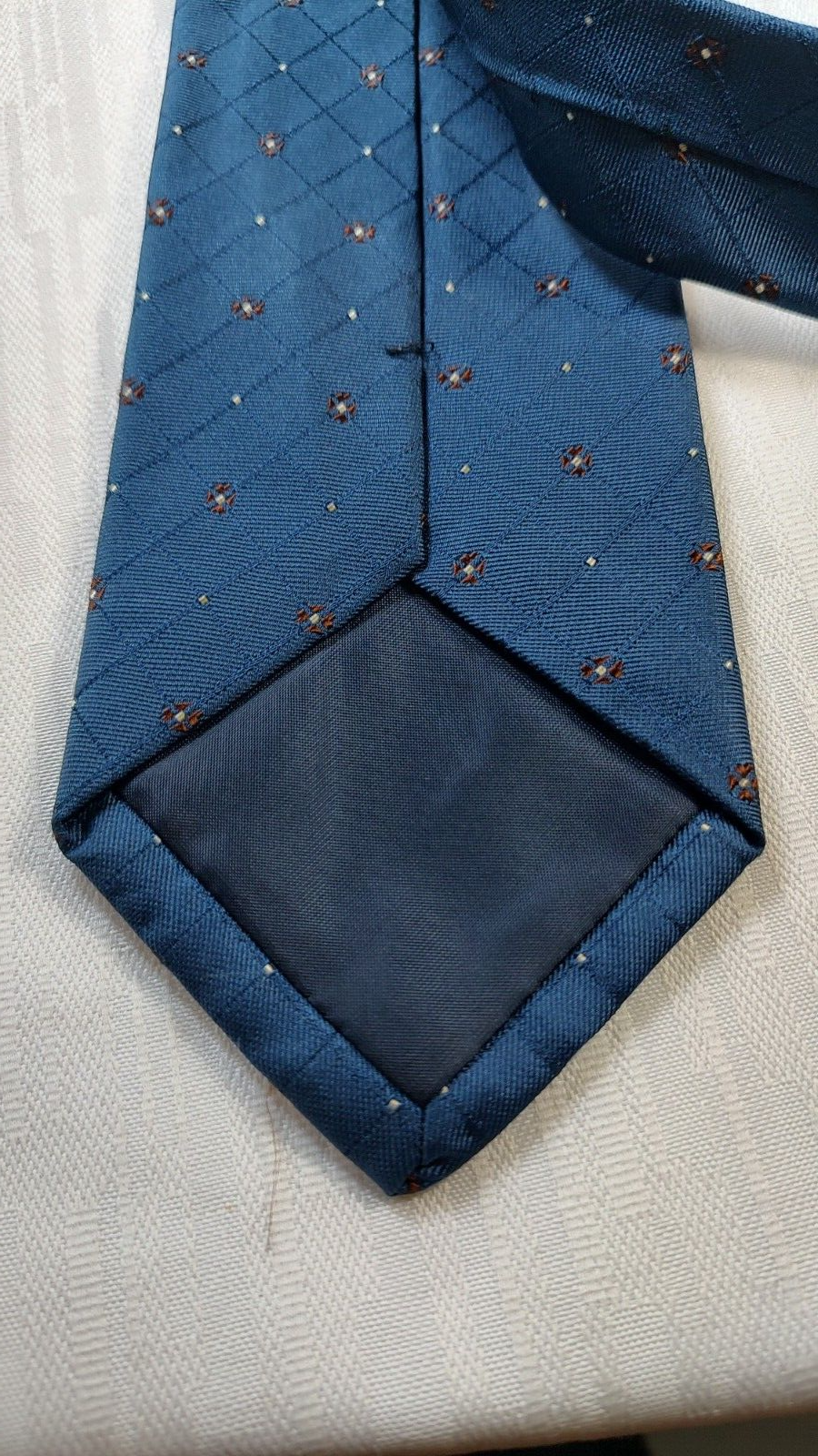 ROXY 100% SILK TIE SETA CRAVATTA NECKTIE MADE IN ITALY VINTAGE