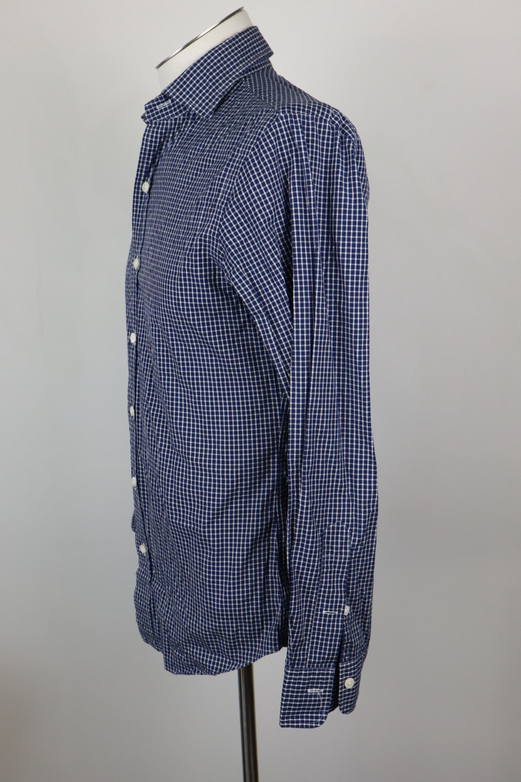 RALPH LAUREN CAMICIA UOMO TG. S MAN CASUAL VINTAGE SHIRT COTONE COTTON LOGO SLIM