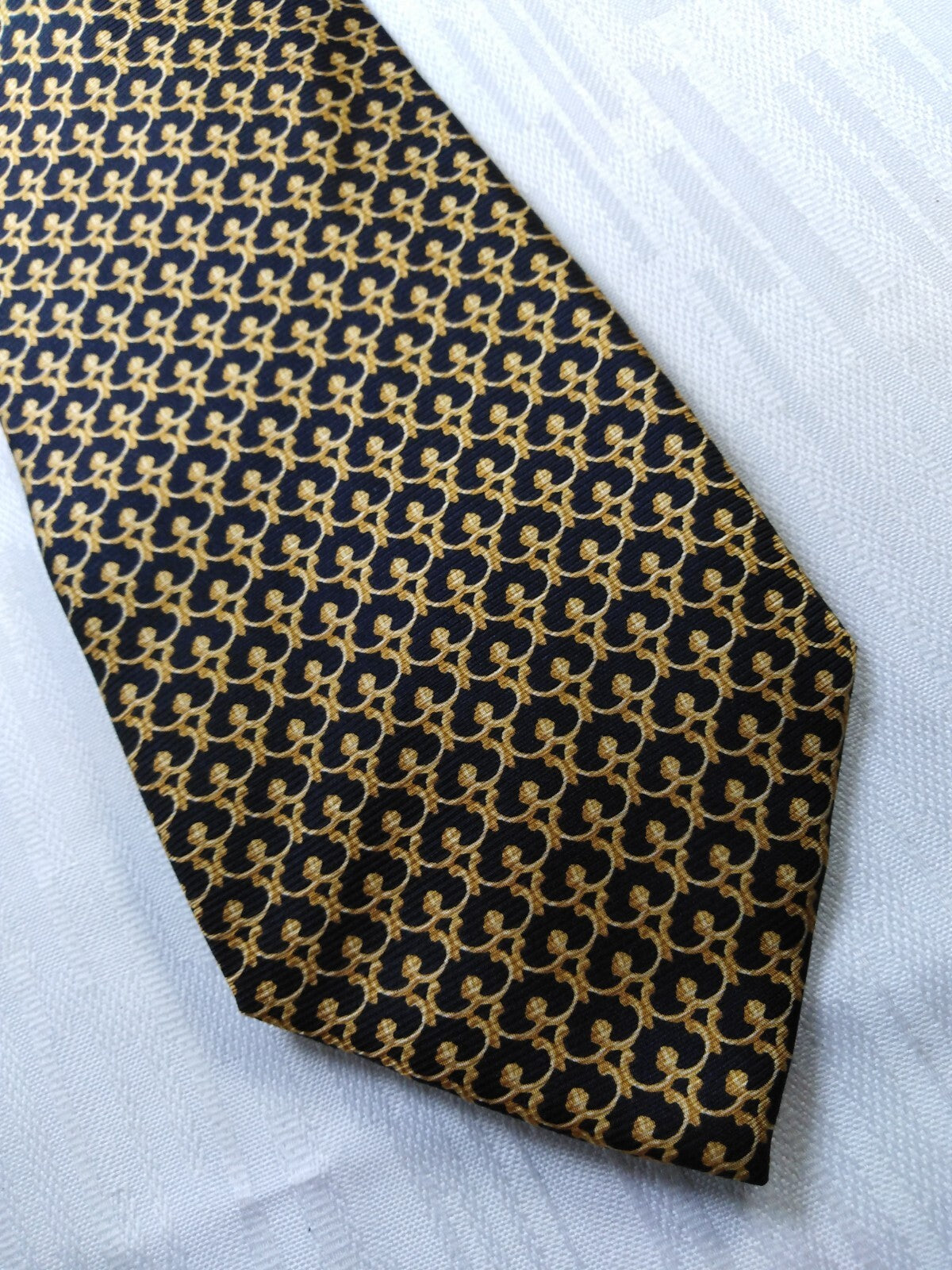 ENRICO COVERI 100% SILK TIE SETA CRAVATTA NECKTIE MADE IN ITALY CLASSIC