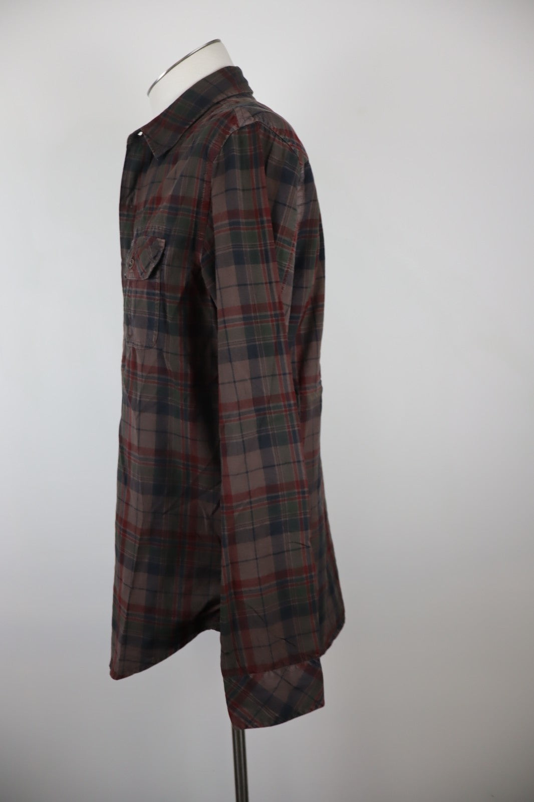 TIMBERLAND CAMICIA UOMO TG. M SLIM FIT MAN CASUAL VINTAGE SHIRT COTONE COTTON