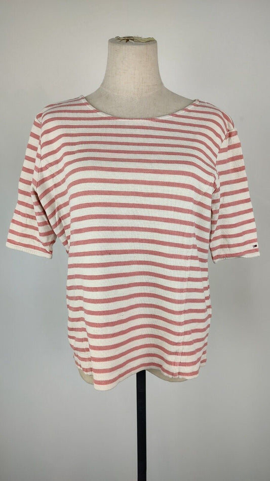 TOMMY HILFIGER MAGLIA DONNA TG. L WOMAN CASUAL VINTAGE TOP T-SHIRT