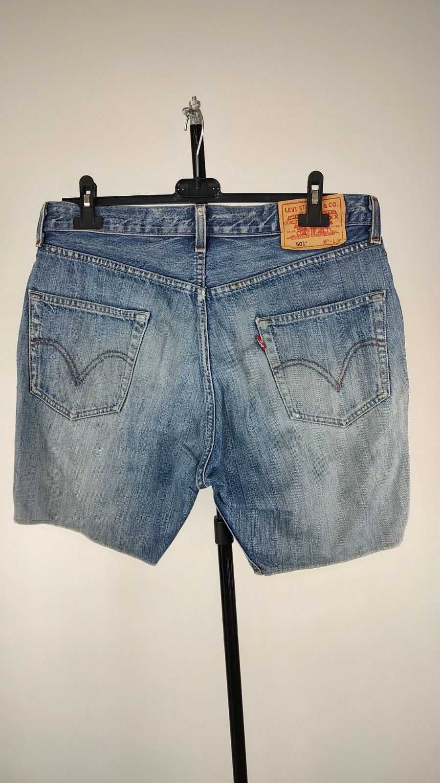 LEVI'S 501 PANTALONCINO DENIM JEANS DONNA TG 34 WOMAN VINTAGE SHORTS