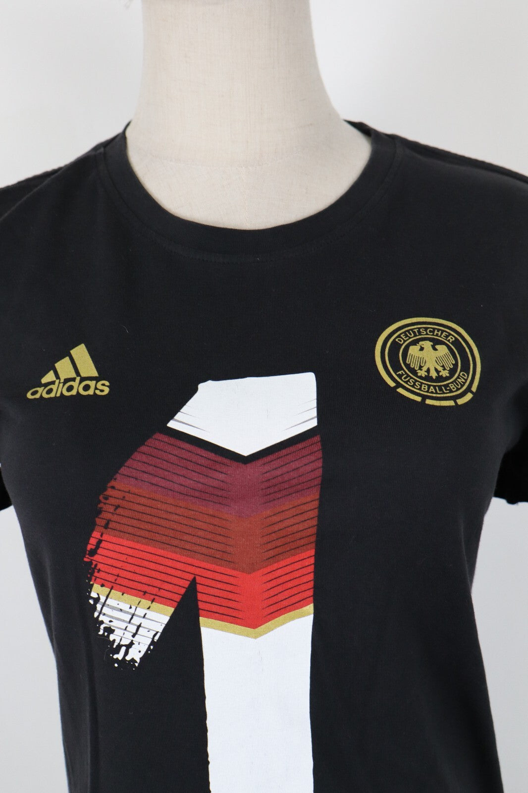 ADIDAS GERMANIA MAGLIA DONNA TG. M WOMAN CASUAL VINTAGE TOP T-SHIRT CALCIO