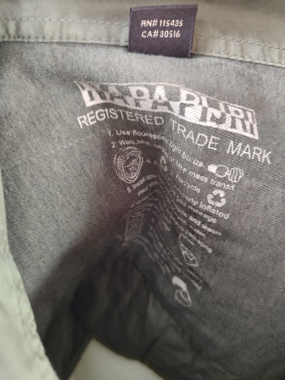 NAPAPIJRI CAMICIA SHIRT UOMO Tg XL MAN VINTAGE CASUAL COTONE