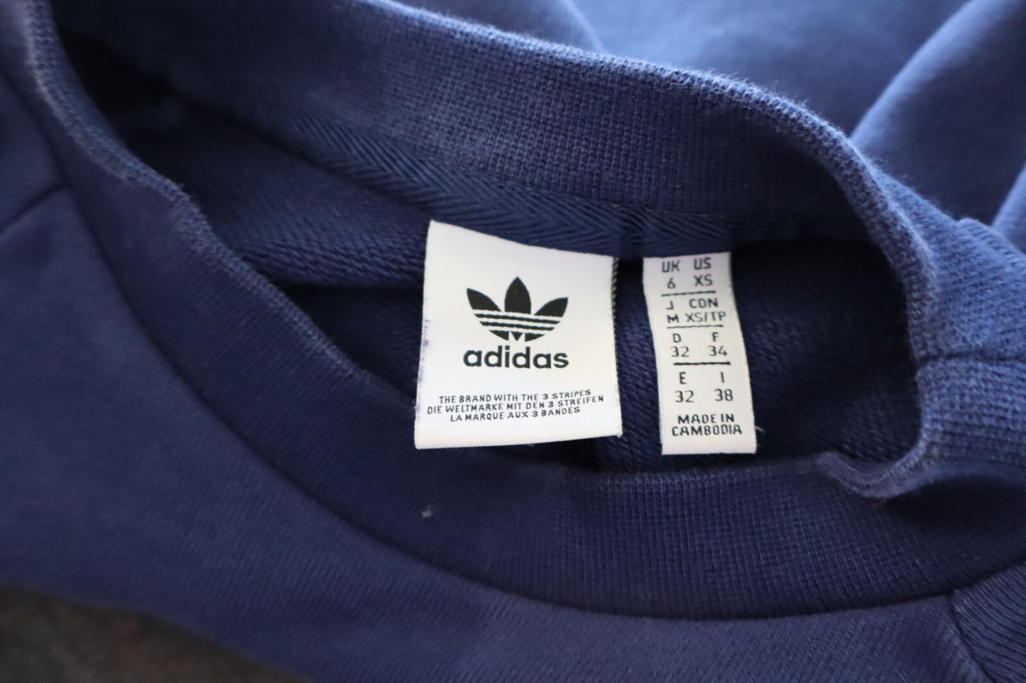 ADIDAS FELPA MAGLIA DONNA Tg 38 WOMEN CASUAL VINTAGE SPORT SWEATSHIRT