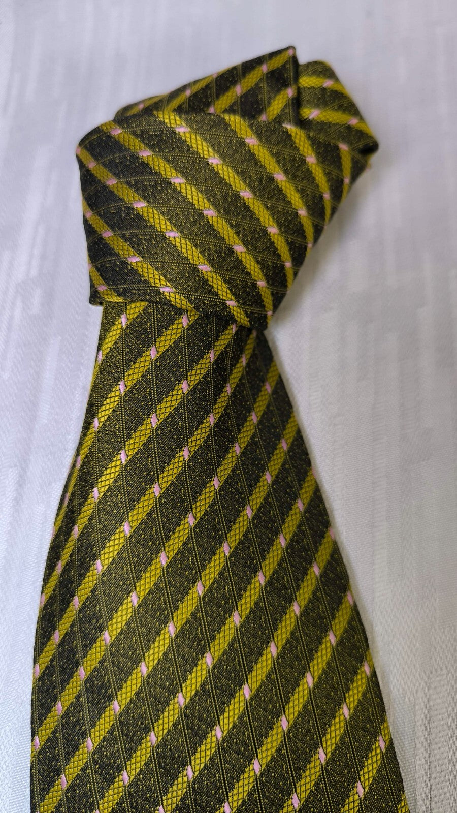 ORLANDO VIESTRI 100%  SILK TIE SETA CRAVATTA UOMO NECKTIE MADE IN ITALY VINTAGE
