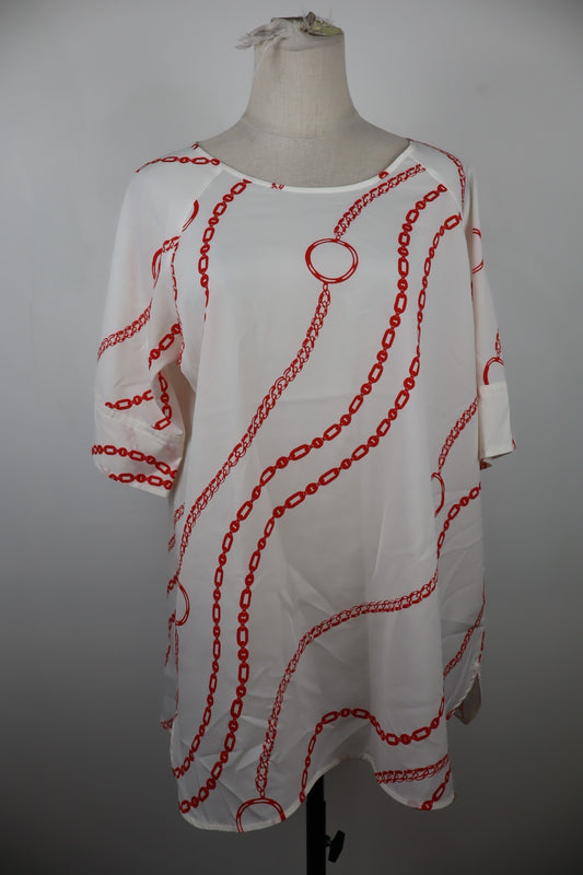 EMME MARELLA MAGLIA MANICHE CORTE DONNA TG. 46 WOMAN CASUAL VINTAGE T-SHIRT