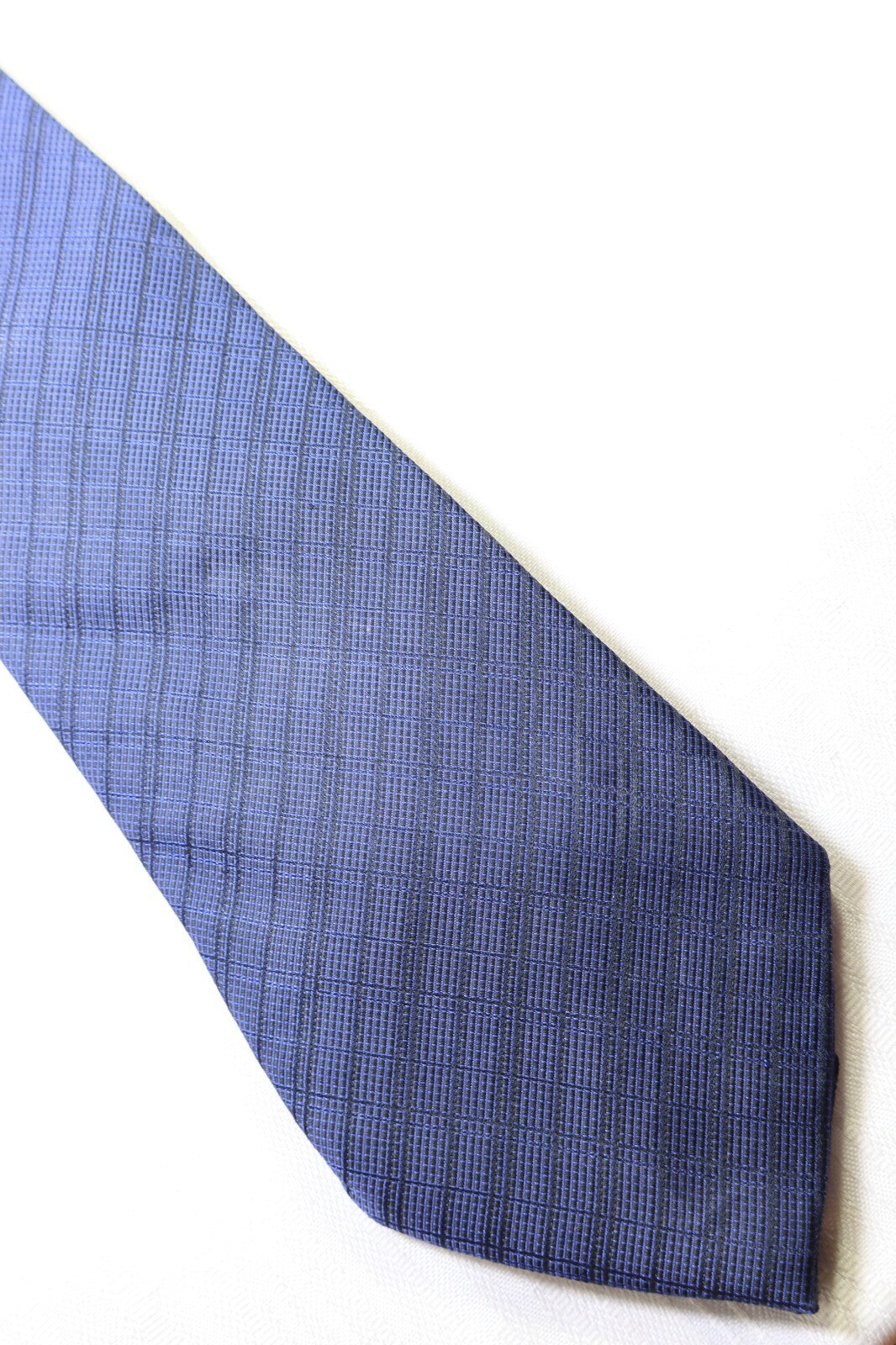 BARTON MODA SETA SILK TIE CRAVATTA NECKTIE ITALY VINTAGE CLASSIC SELF TIPPED