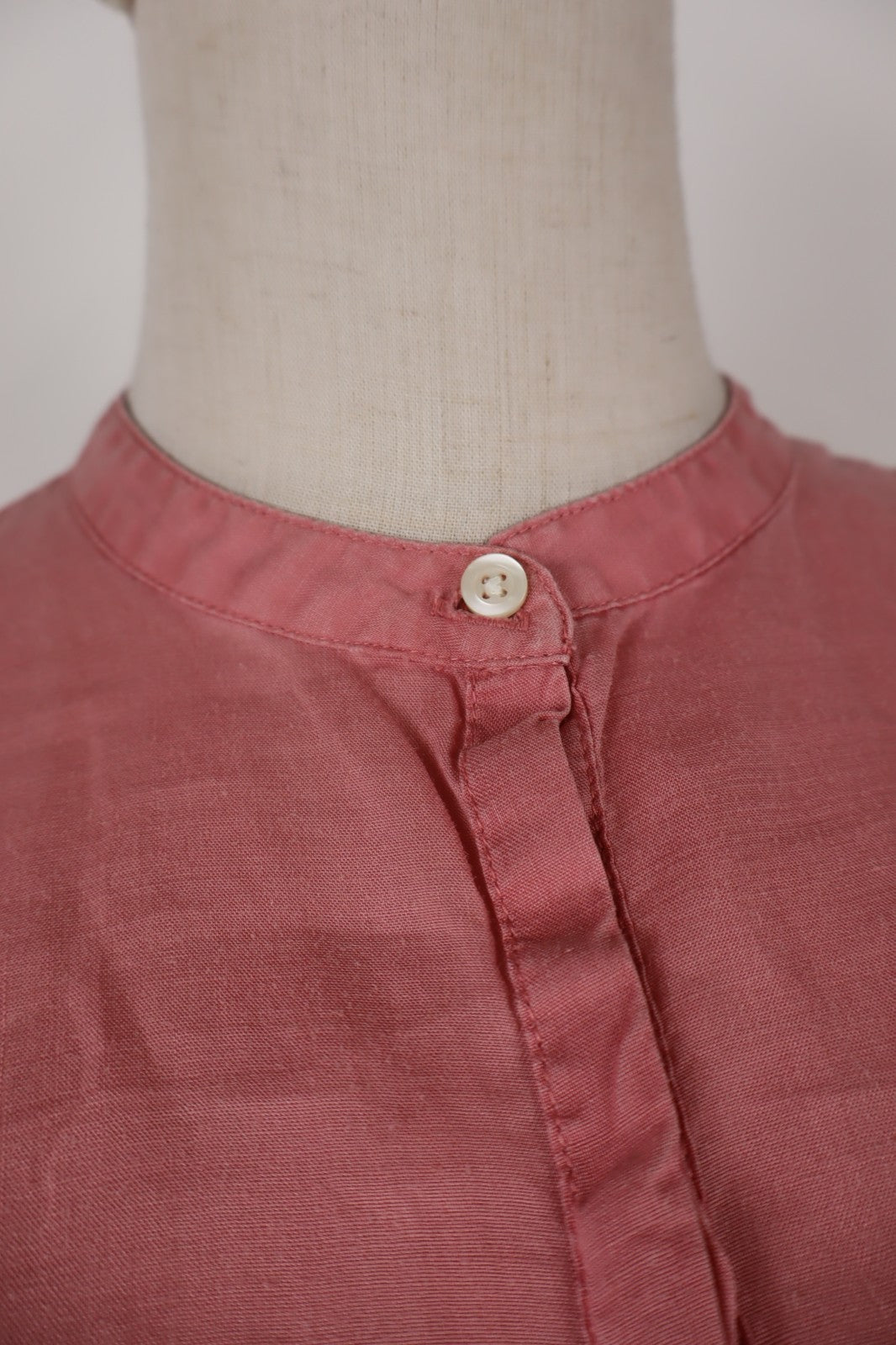 GAP CAMICIA MANICA LUNGA DONNA TG. M WOMAN SHIRT CASUAL VINTAGE COTONE LINO