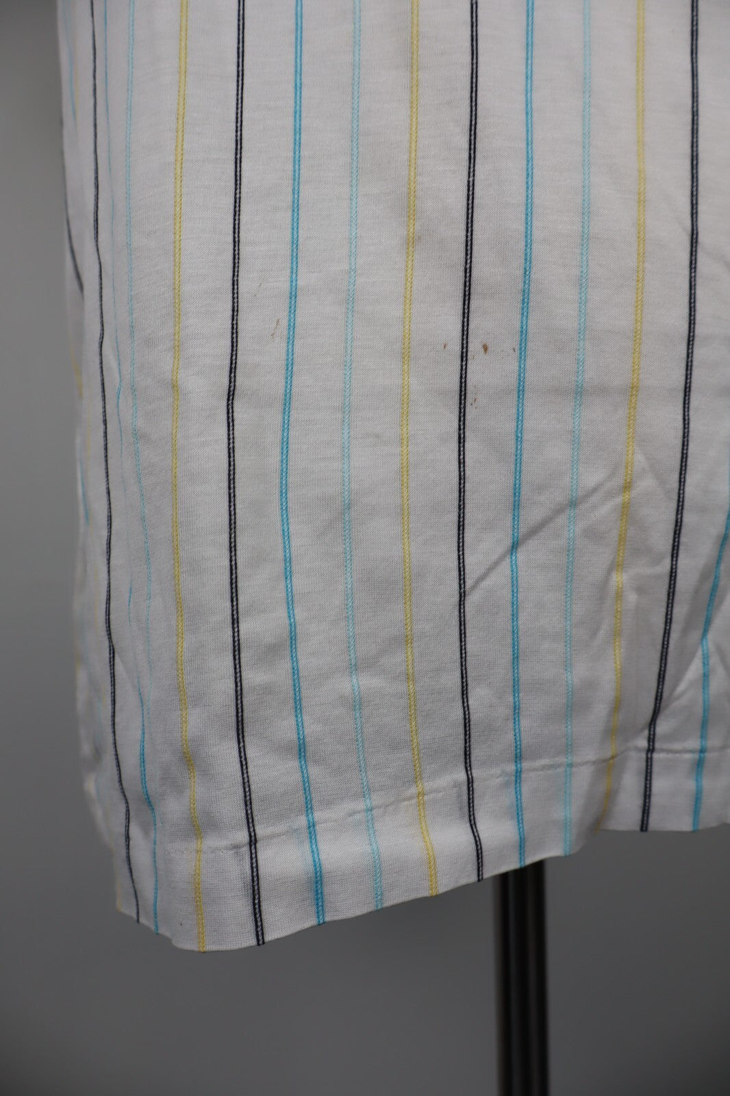 AUSTRALIAN MAGLIA POLO A RIGHE T-SHIRT UOMO TG. 50 MAN CASUAL VINTAGE  COTONE