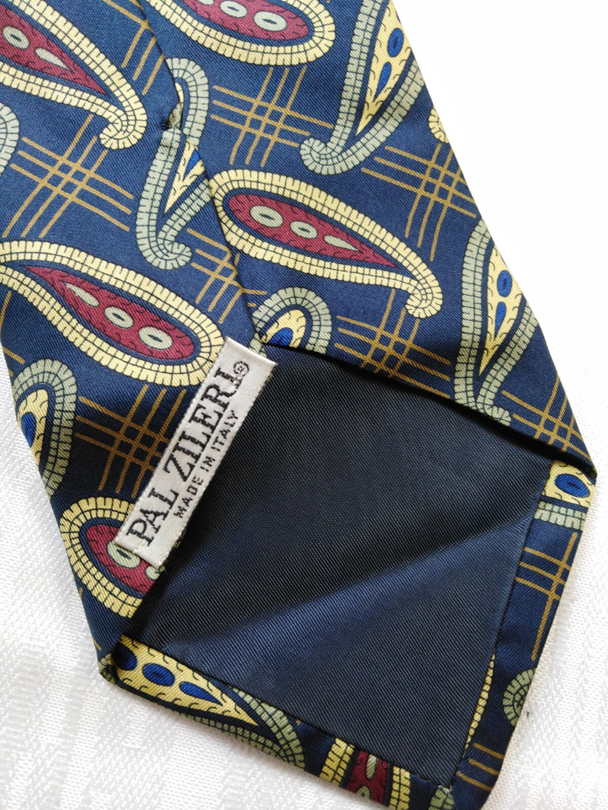 PAL ZILERI 100% SILK TIE SETA CRAVATTA NECKTIE MADE IN ITALY CLASSIC