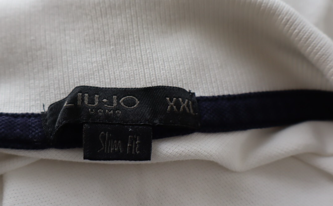 LIU JO MAGLIA POLO COTONE UOMO TG XXL SLIM FIT MAN SHIRT CASUAL VINTAGE COTTON