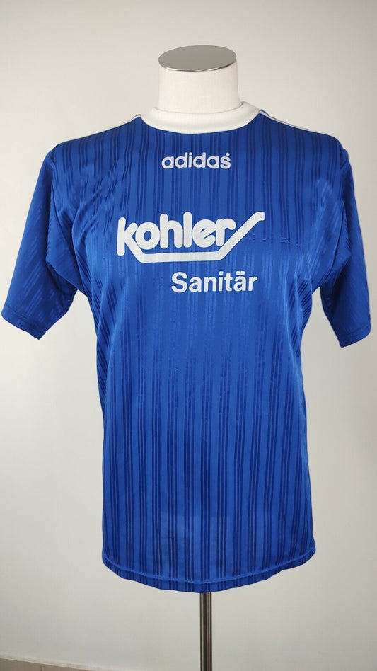 ADIDAS KOHLER N. 4 MAGLIA CALCIO UOMO Tg 16 SOCCER MAN JERSEY MADE IN UK