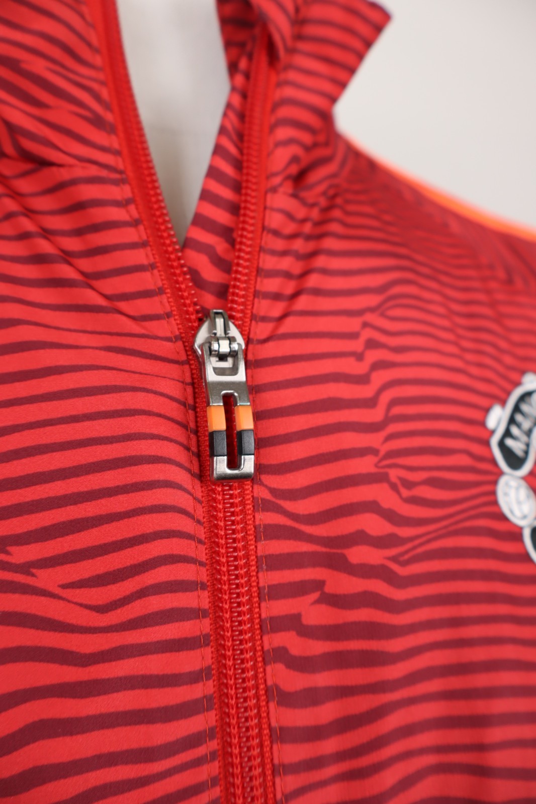 ADIDAS MANCHESTER GIACCA SPORT CALCIO UOMO M VINTAGE JACKET SOCCER IMPERMEABILE