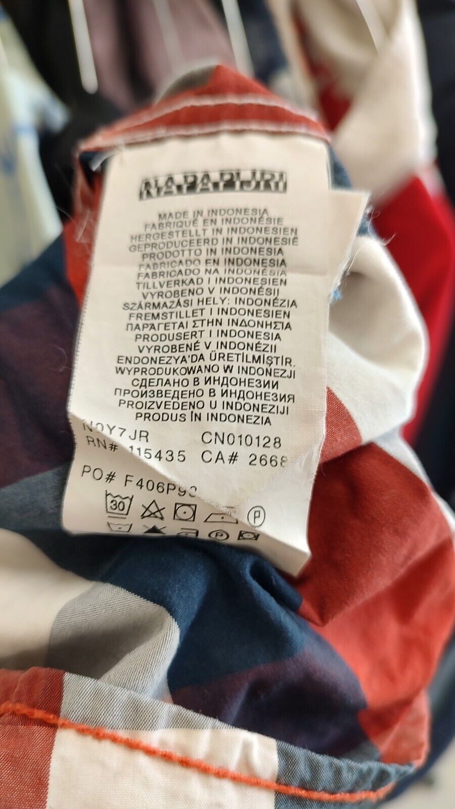 NAPAPIJRI SPORT CAMICIA SHIRT UOMO Tg S MAN VINTAGE CASUAL COTONE