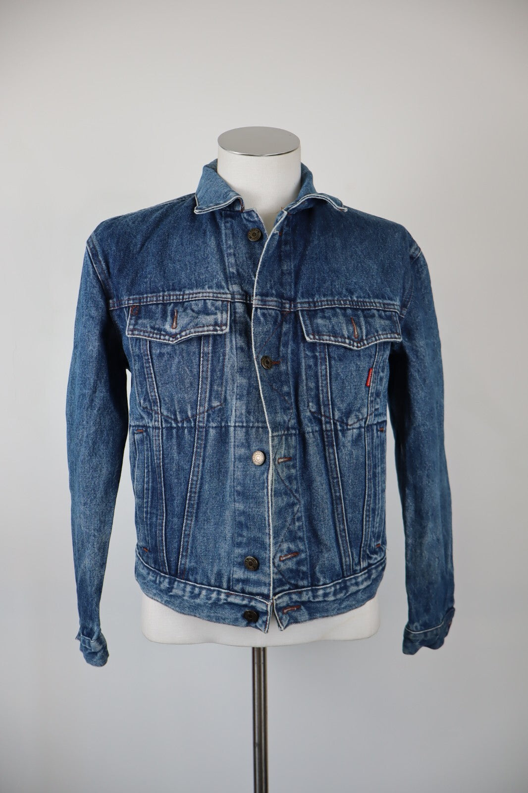 CARRERA GIACCA GIUBBINO JEANS DENIM UOMO Tg S MAN CASUAL VINTAGE JACKET
