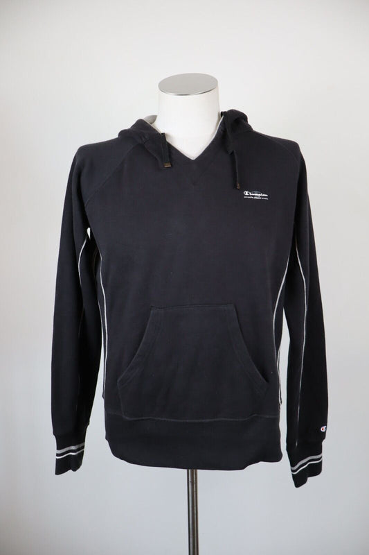 CHAMPION FELPA CAPPUCCIO UOMO Tg XL MAN CASUAL VINTAGE SWEATSHIRT CASUAL COTONE