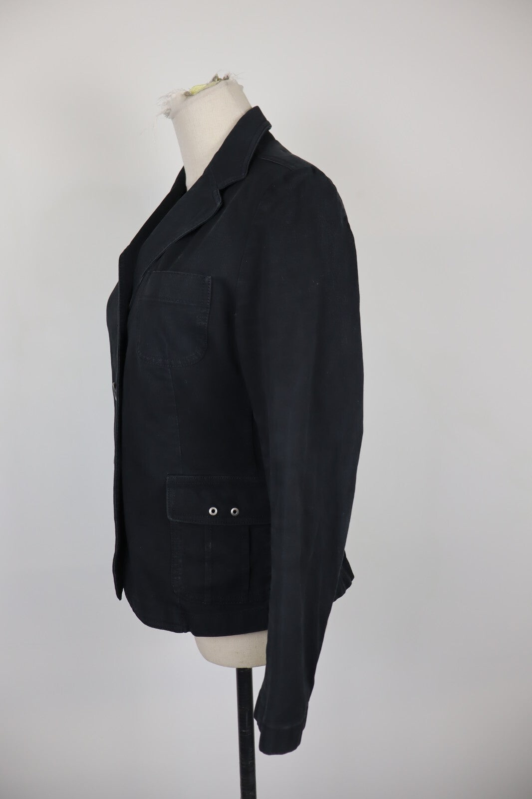 MAX MARA GIACCA BLAZER DONNA Tg 40 WOMAN VINTAGE JACKET COTONE