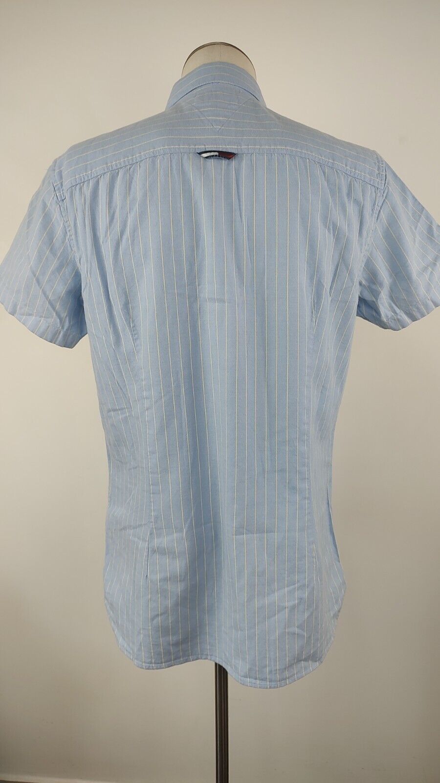 TOMMY JEANS CAMICIA UOMO COTONE TG. L MAN CASUAL VINTAGE COTTON SHIRT