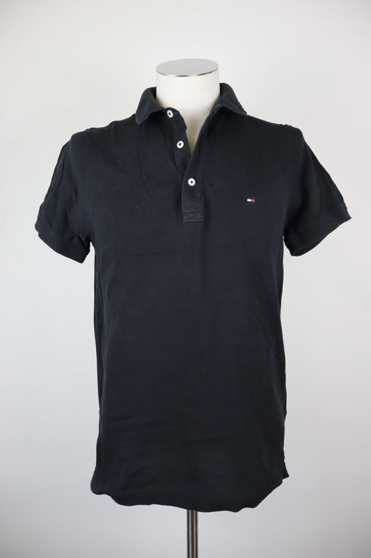 TOMMY HILFIGER POLO MAGLIA UOMO TG M SLIM MAN T-SHIRT CASUAL VINTAGE COTONE