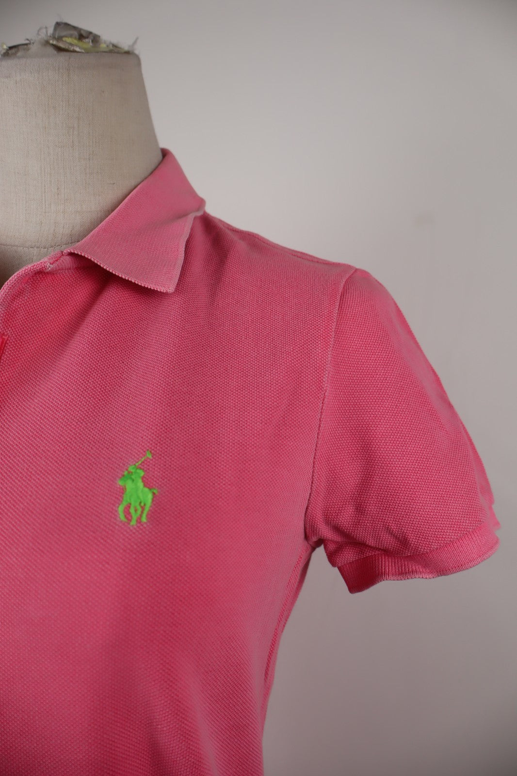 RALPH LAUREN VESTITO POLO DONNA TG. S WOMAN CASUAL VINTAGE DRESS COTONE ABITO