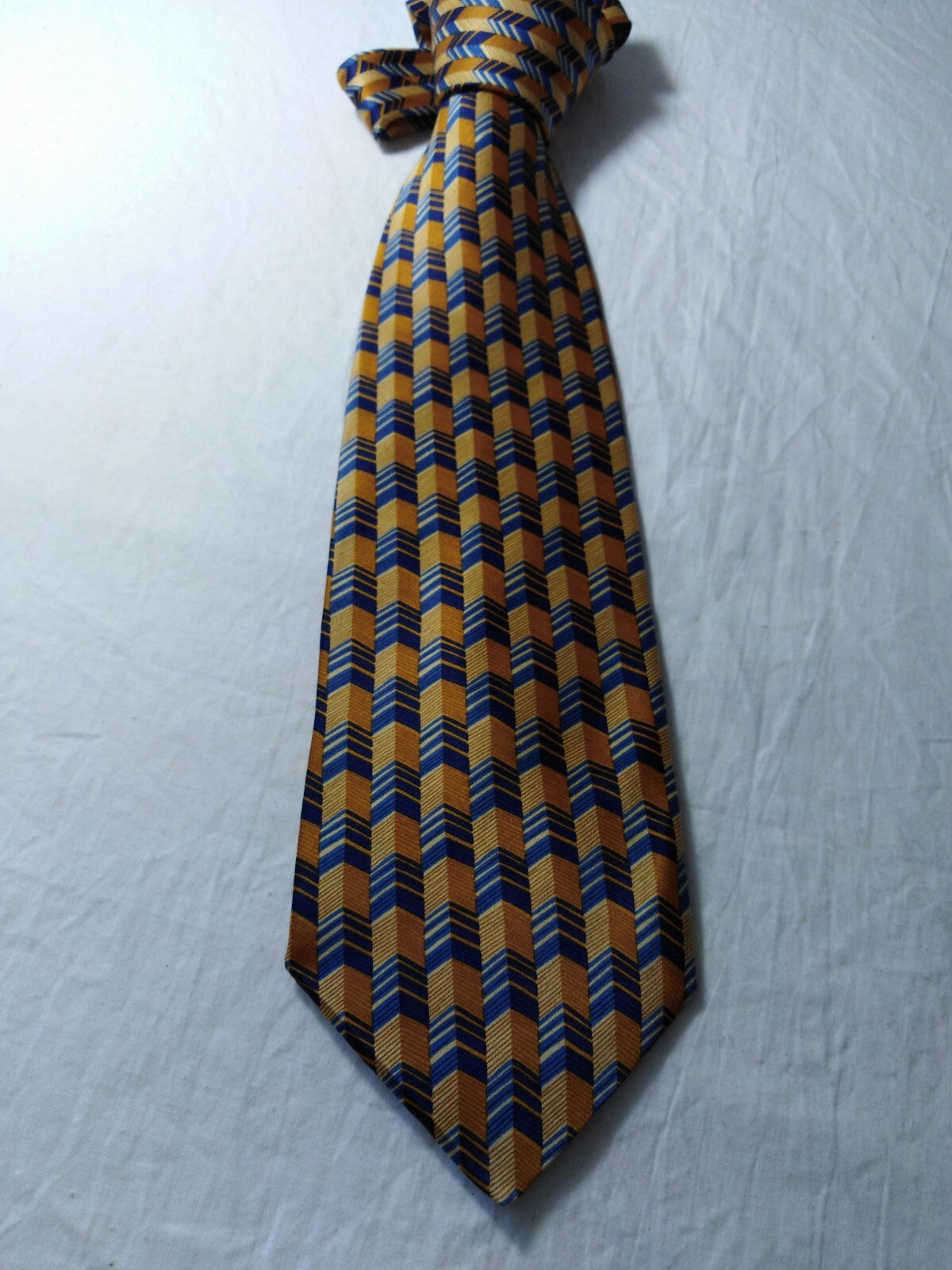GIAN MARCO VENTURI 100% SILK TIE SETA CRAVATTA NECKTIE MADE IN ITALY