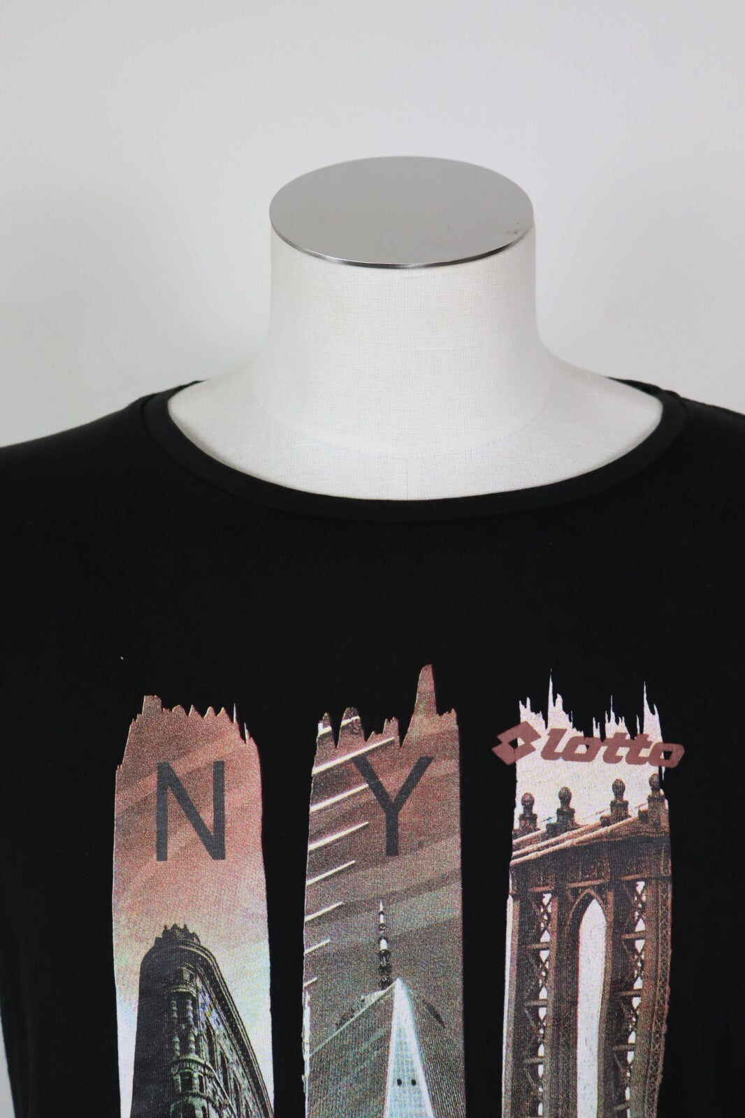 LOTTO MAGLIA COTONE UOMO TG. XL MAN T- SHIRT CASUAL VINTAGE
